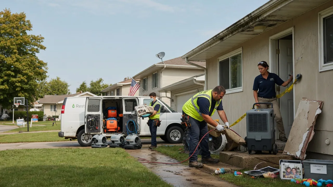 Water Damage Restoration in Bertrand, MO near me